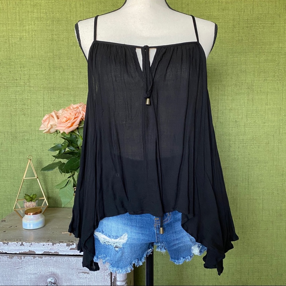 Black Off the Shoulder Top